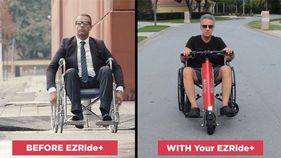EZRide+ Wheelchair Aid