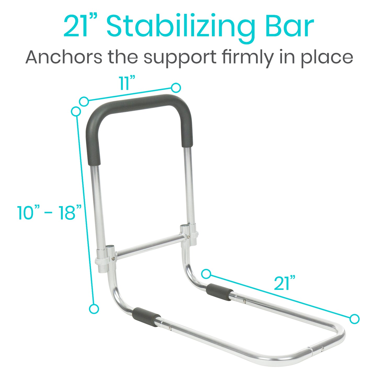 Vive Compact Bed Rail with Bag