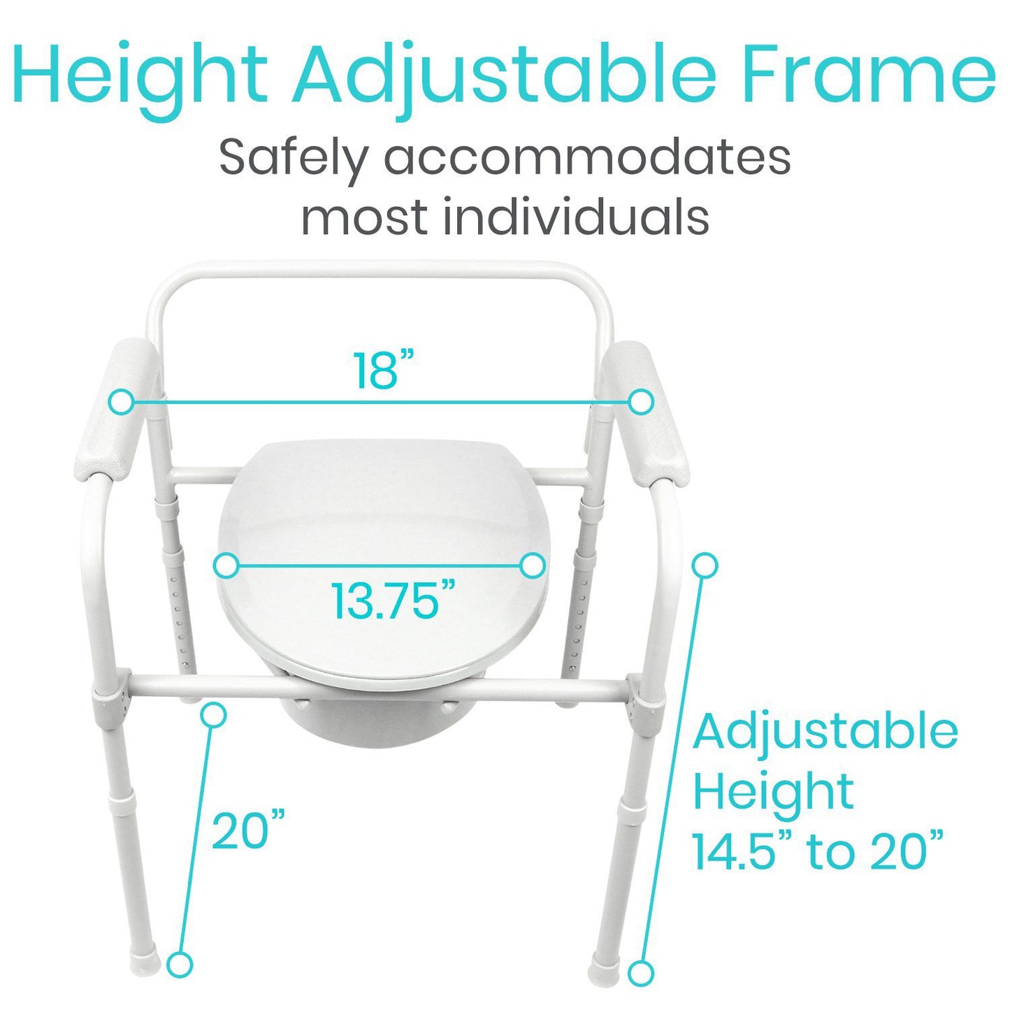 Vive Folding Commode