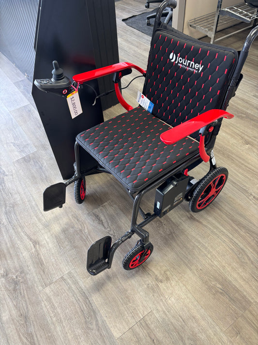 Journey Air Elite Power Wheelchair [Red]