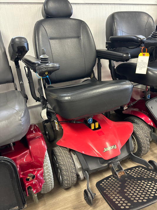 Pride Jazzy Select Elite Powerchair [Red]