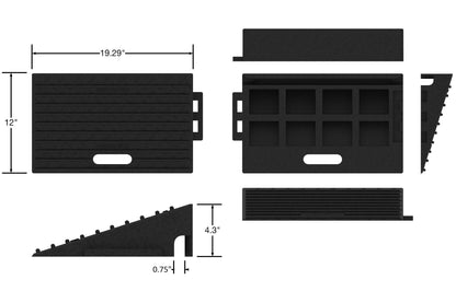 Curb Ramps [Black]