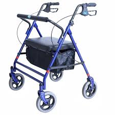 Invacare Bariatric Rollator [Blue]