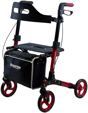 Journey Folding Rollator [Red]