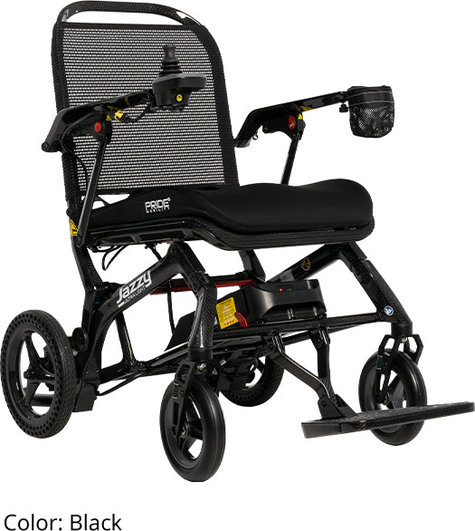 Pride Jazzy Ultra Light Power Wheelchair [Black]