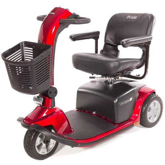 Pride Victory 10 3-wheel Scooter [Red]