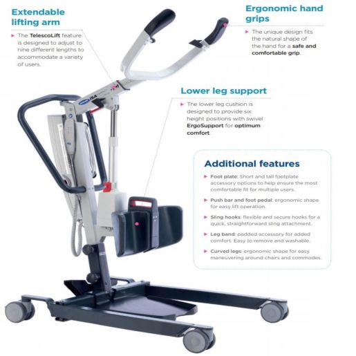 Invacare ISA Compact Sit to Stand Lift